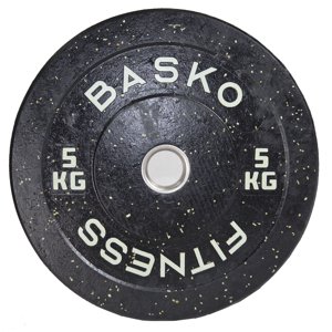 Basko Fitness - Bumper Plate Par Discos 5 Kg Pesas