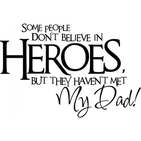 Rienda Libre Graphics - Decomural Hero Dad Family Ws-15950