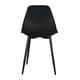 thumbnail image 5 of Silla Deco Plastico Patas Metálicas Igor 45*53*83 Negra, 5 of 5