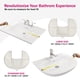 thumbnail image 3 of Organizador compacto, plegable y de silicona para herramientas de belleza Sink Topper, 3 of 9