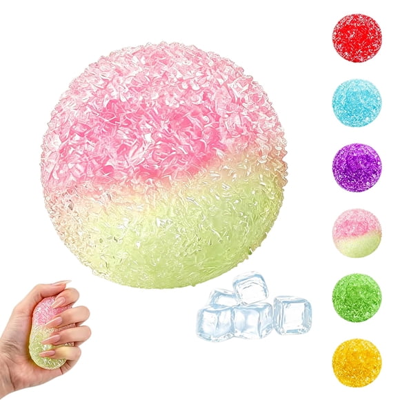 Pelota antiestrés axnbffc Crunchy Squishy - Juguete antiestrés
