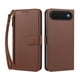 thumbnail image 1 of Funda Tipo Billetera para iphone17 Air con Soporte y Bolsillo con Cierre Marrón, 1 of 1