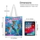 thumbnail image 5 of Mermaid Magic Bolso de tela con estampado de lienzo para mujer, bolsa de compras reutilizable y estética, con cremallera interior, regalo para mujer, 35 × 40 cm., 5 of 6