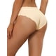 thumbnail image 4 of INSPIRAR CHIC Bragas Sin Costura para Mujeres Ropa Interior Invisible Color Beige, 4 of 4