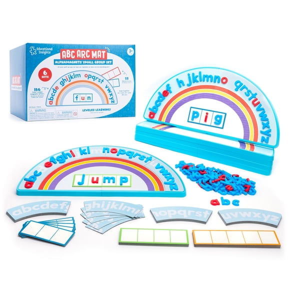 Alphabet Puzzles Educational Insights ABC Arc Mat Alpha Magnets