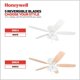 thumbnail image 4 of Ventilador de techo Honeywell Glen Alden 132 cm con luz LED blanco, 4 of 9