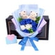 thumbnail image 2 of Ramo De Flores De Jabón Artificial, Regalos Del Día De San Valentín Para El Aula, Escuela, Hombres, Azul, 2 of 3