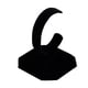 thumbnail image 2 of Velvet C-Type Jewelry Bracelet Bangle Watch Display Rack Stand Holder Negro, 2 of 3