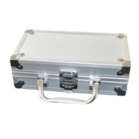 Bothyi - Caja De Aleación De Aluminio Para Chips, Gran Capacidad Para Transporte, Almacenamiento De Chips, 200 Chips