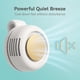 thumbnail image 4 of Ventilador mini clip portátil 360° rotación 2 uds pequeño camisa cintura 3 velocidades exterior, 4 of 8