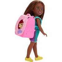Mochila Playtime Kitty, Muñeca Barbie Chelsea Con Accesorios