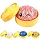 thumbnail image 1 of Pelota Antiestrés Squishy Con Forma De Dumpling Y Brillo, 1 of 8