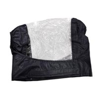 Ioensy - Cubierta Del Timón Del Panel De Control De La Bicicleta De Movilidad Cubierta Impermeable Del Panel De Control De La Bicicleta Negra