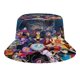 thumbnail image 1 of Villanos Sombrero bucket para adultos, gorra de protección solar, sombrero de pescador plegable para viajes al aire libre, pesca y actividades de verano, 1 of 6