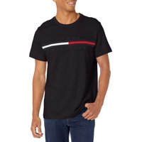 Camiseta Tommy Hilfiger De Manga Corta Con Logotipo Para Hombre - Negro (S)