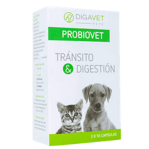 Probiovet Transito Y Digestión Digavet 30 Capsulas
