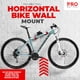 thumbnail image 2 of Soporte de pared para bicicleta PRO BIKE TOOL horizontal para 1 bicicleta, 2 of 7