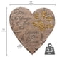 thumbnail image 4 of Piedra Conmemorativa para Perro OBSI en Forma de Corazón Marrón, 4 of 7