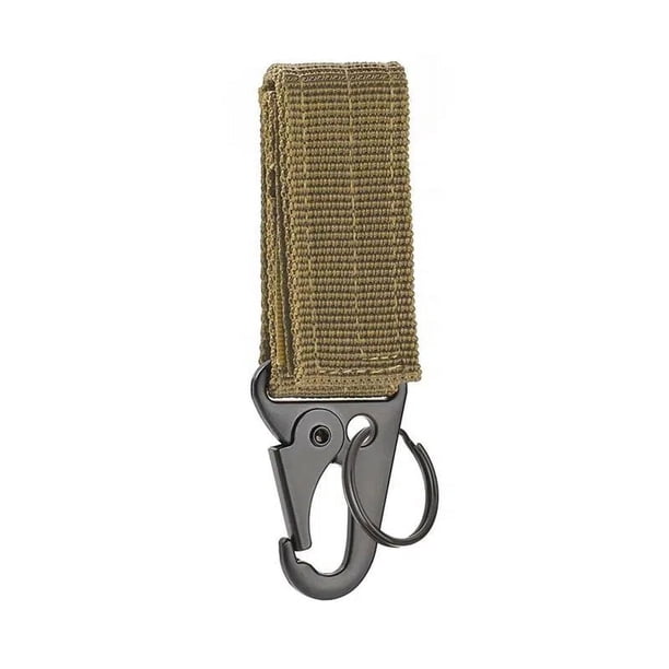 Upgrade Your Outdoor Experience with our 1pc Buckle Mountaineering Key Chain - Perfect for Hiking, Camping, and Hunting!