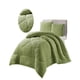 thumbnail image 2 of Cobertor De Inverno Texturizado Rh 2 Plazas Verde, 2 of 4