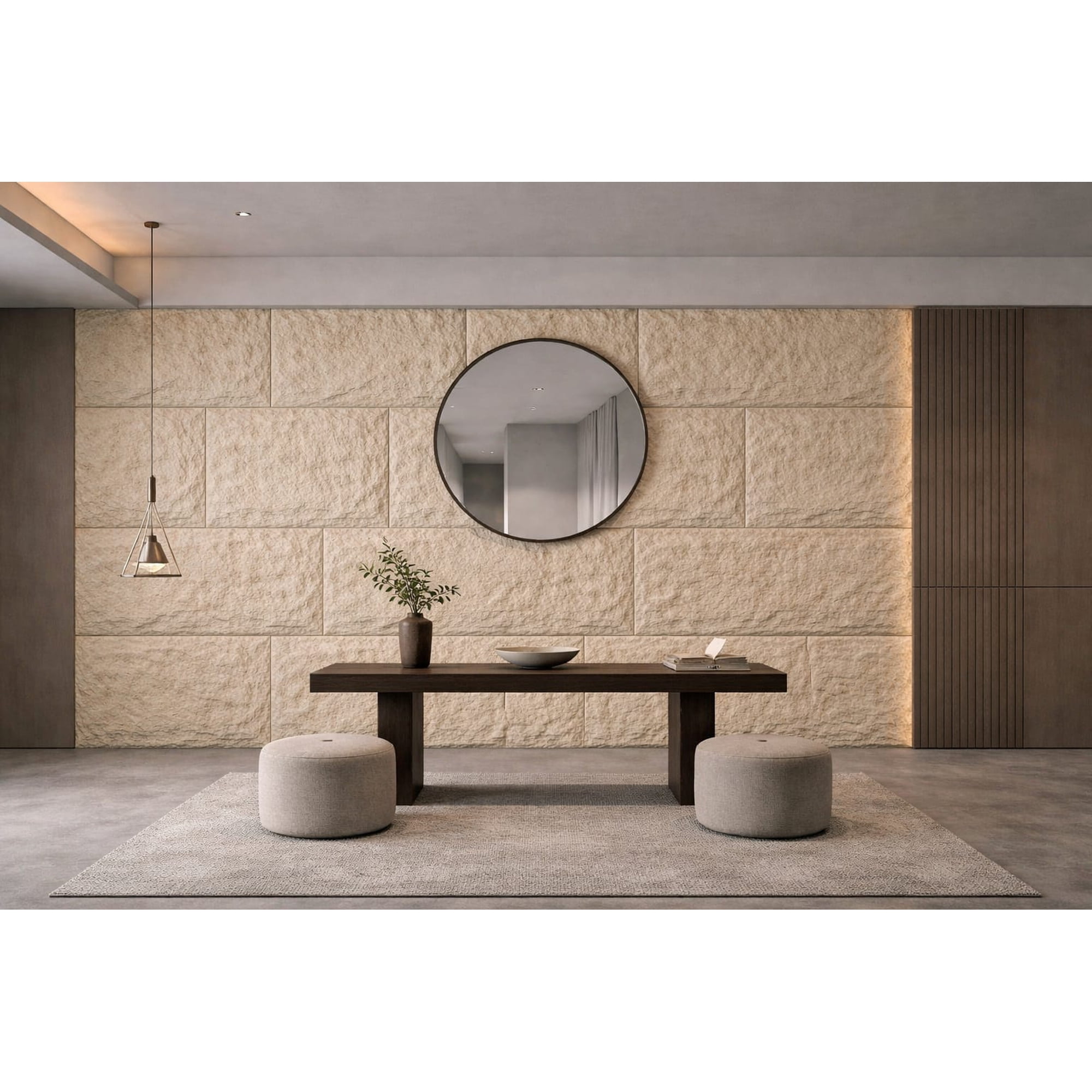 Byb Home - Panel Pu 120 X 60 Cm Light Golden Ma Pu 2a