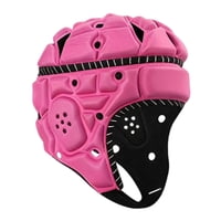 Ioensy - Casco De Rugby Ligero Y Suave Acolchado Para Hombre Y Mujer, Ideal Como Regalo, Gorro De Portero Rosa.