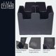 thumbnail image 4 of Caja de almacenamiento de tarjetas coleccionables Card Titan Slab Box de dos filas, 4 of 7