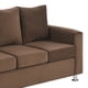 thumbnail image 4 of Sofa Kendy 3c Felpa 12 Chocolate, 4 of 6