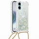thumbnail image 5 of Funda FOXDOCK para iPhone 16 con Cuerda Ajustable, Brillo Líquido, Protección Antigolpes y Lente – Ideal para Regalo, 5 of 6