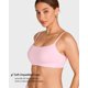 thumbnail image 3 of Bralette INLYRIC de Algodón Sin Aros Sin Costuras Rosa Talle Grande, 3 of 5
