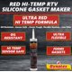 thumbnail image 3 of Sellador Dynatex 300 ml Rojo de Alta Temperatura Silicona RTV (2 unidades), 3 of 9