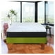 thumbnail image 1 of Cama Europea Zen Pro Colchon Resortes 1.5 Plaza Base Dividida Tela Pistacho, 1 of 6