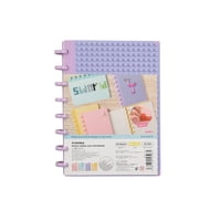 Sworld - Cuaderno A5 Violeta Con Textura
