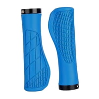 Ioensy - 2X Puños De Manillar De Bicicleta Cómodos Puños De Bicicleta Para Bicicletas De Montaña Bmx Deportes Azul