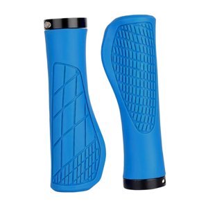Ioensy - 2X Puños De Manillar De Bicicleta Cómodos Puños De Bicicleta Para Bicicletas De Montaña Bmx Deportes Azul