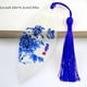 thumbnail image 2 of Chinese Painting Leaf Vein Bookmark - Creative Design for Jiangnan Water Town Landscape, 2 of 4