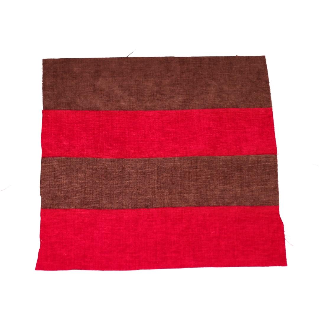 Máxima Design - Funda Cojín Rayen Rojo Café Altea 50X50 Cm