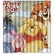 thumbnail image 1 of Cortina de ducha de dibujos animados de Eeyore The Pooh Tiger, juego de cortina de baño con ganchos, tamaño 66 x 72 pulgadas, 1 of 3