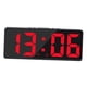 thumbnail image 4 of Despertador Electrónico Digital Snooze USB Pantalla Grande Dimmer Calendario Rojo, 4 of 5