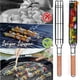thumbnail image 2 of 1pc Barbecue Baskets BBQ Grill Net Tools BBQ Basket Barbecue Clip Grill Baskets Outdoor Cooking Tools, 2 of 4