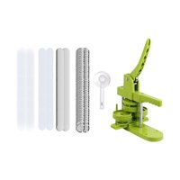 Bothyi - Máquina Para Hacer Botones, Bricolaje, Películas Transparentes, Insignia De Papel En Blanco, Prensa Perforadora De 25Mm