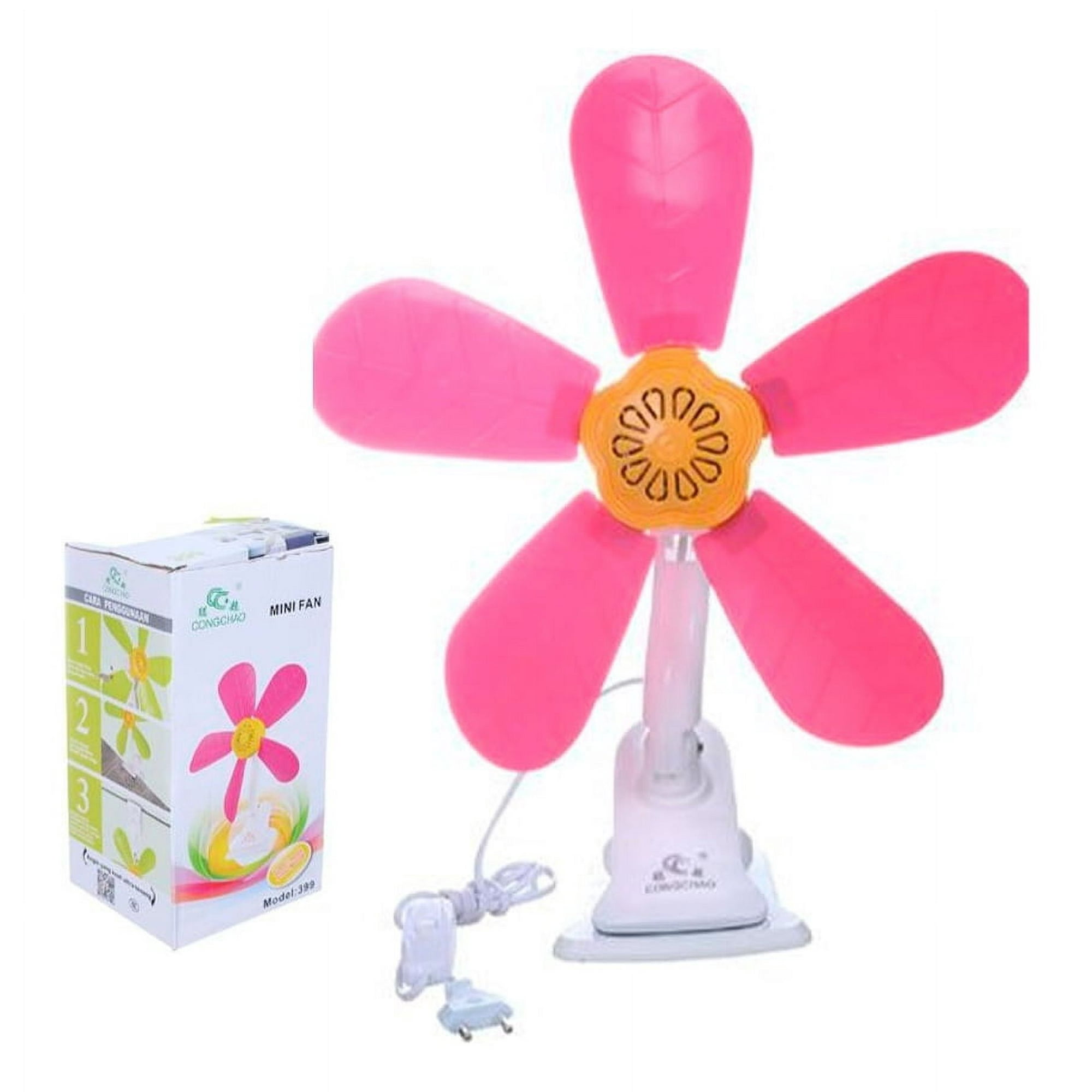 Disparo - Ventilador De Escritorio Con Clip 5 Aspas 30 Cm Enchufe