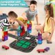 thumbnail image 5 of Juego de baldosas magnéticas Playmags de construcción para carretera, 50 piezas, más de 3, 5 of 8