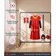 thumbnail image 5 of Disfraz Morph de Señor de Cuento de Hadas Rojo para Hombre - Talla M, 5 of 8