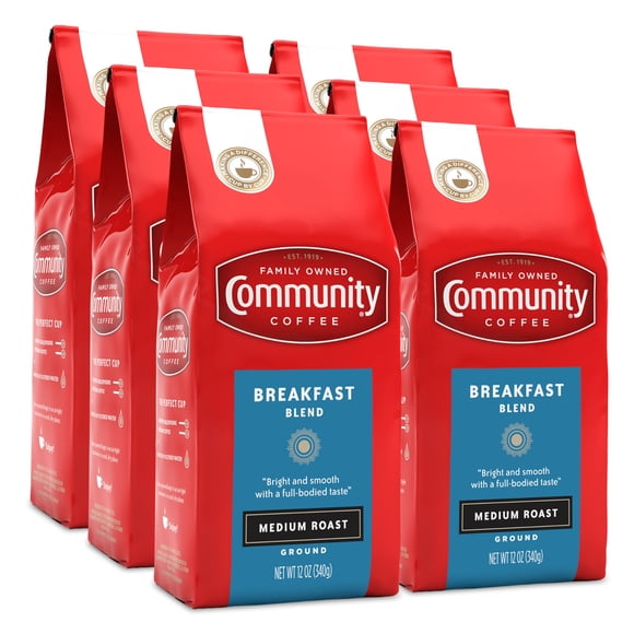 Café Community Coffee Breakfast Blend Tostado Medio 6x340 g