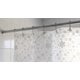 thumbnail image 2 of Cortina De Baño Navideña 180x180 Cm Copos Plateados, 2 of 4