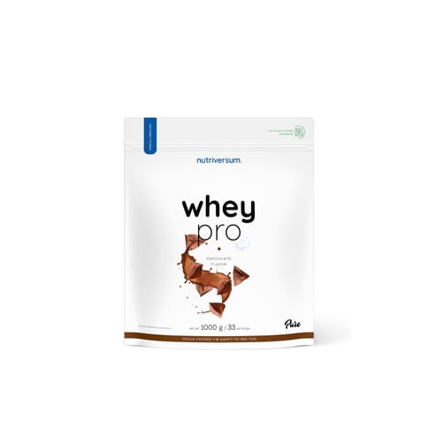 Proteina Whey Pro Chocolate 1000Gr 33 Servicios - Nutriversum
