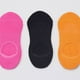thumbnail image 4 of Calcetines Mujer Invisibles Fucsia/Negro/Naranjo Corona, 4 of 4