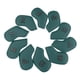 thumbnail image 5 of 10Pcs Golf Iron Headcover, 4,5,6,7,8,9, A, S, P, X Se Adapta A Todas Las Marcas De Color Verde Oscuro, 5 of 5