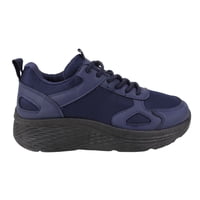 Zapatilla New Walk Plataforma Confort Azul